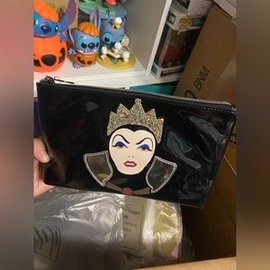 New Danielle nicole evil queen zipper pouch clutch handbag